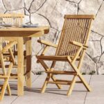 LESENI STOL NATERIAL SET 2 KOS, ANTEA 61X54X88 TIKOV LES, Z NAS.ZA ROKE – dodatni pogled 5