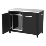 LETNA KUHINJA COZZE OMARA Z INOX POLICO + HLADILNIK 90526+90540 – dodatni pogled 1