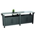 LETNA KUHINJA KETER UNITY CHEF 415 L ANTRACIT