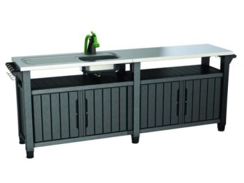 LETNA KUHINJA KETER UNITY CHEF 415 L ANTRACIT