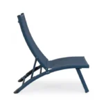 Vrtni ležalnik TAYLOR ima prašno barvan aluminijasti okvir, sedišče je iz tkanine. Ima nastavljiv hrbtni položaj v štirih položajih. Material: -