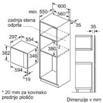 MIKROVALOVNA PEČICA BOSCH BFL520MB0 – pecica