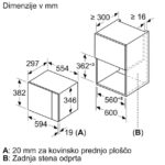 MIKROVALOVNA PEČICA BOSCH BFL520MB0 – pecica