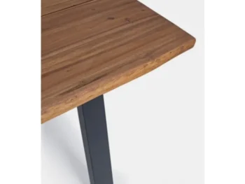 Miza OSLO 200X100, mizna plošča je izdelana iz kakovostnega akacijevega lesa FSC 100%, obdelano z oljnim premazom, ki poudari naravno teksturo. Mizno