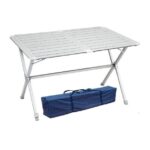 MIZA ZA KAMPIRANJE BRUNNER MIZA GAPLESS LEVEL 4 SREBRNA, 110X71X70 CM – dodatni pogled 2