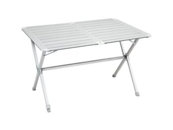 MIZA ZA KAMPIRANJE BRUNNER MIZA GAPLESS LEVEL 4 SREBRNA, 110X71X70 CM