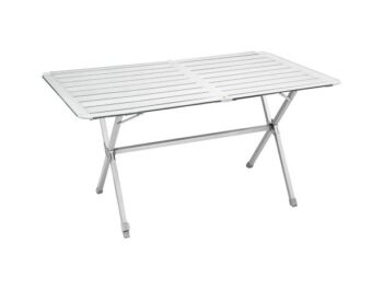 MIZA ZA KAMPIRANJE BRUNNER MIZA GAPLESS LEVEL 6 SREBRNA, 140X81X70 CM