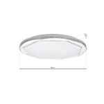 NADGRADNA STROP. SVETILKA MILAGRO OPTIMA 52W LED 48CM ML6400 – dodatni pogled 3