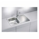 NERJAVNO POMIVALNO KORITO ALVEUS LINE 80, SATIN 790X500 MM – dodatni pogled 1