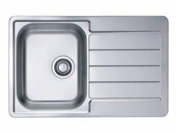 NERJAVNO POMIVALNO KORITO ALVEUS LINE 80, SATIN 790X500 MM
