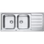 NERJAVNO POMIVALNO KORITO ALVEUS LINE MAXIM 100, SATIN 1165X505 MM FS