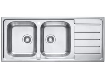 NERJAVNO POMIVALNO KORITO ALVEUS LINE MAXIM 100, SATIN 1165X505 MM FS