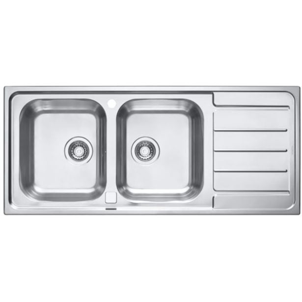 NERJAVNO POMIVALNO KORITO ALVEUS LINE MAXIM 100, SATIN 1165X505 MM FS