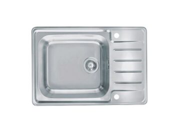 NERJAVNO POMIVALNO KORITO ALVEUS PRAKTIK 120, SATIN 790X500 MM