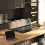 NERJAVNO POMIVALNO KORITO QUADRON ANTHONY 80 INOX – dodatni pogled 3