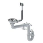 NERJAVNO POMIVALNO KORITO QUADRON LUKE 90 + KATE INOX SET Z ARMATURO – dodatni pogled 5