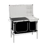 OMARA ZA KAMPIRANJE BRUNNER DRIVE-IN ČRNA 100X50X78/128.5 CM – crna 100x50x78128