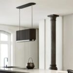 OTOČNA KUHINJSKA NAPA CIARKO DESIGN MONO W, ČRNA – otocna crna