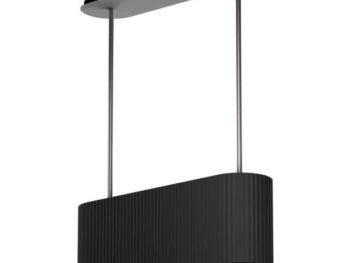 OTOČNA KUHINJSKA NAPA CIARKO DESIGN MONO W, ČRNA