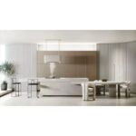 OTOČNA KUHINJSKA NAPA CIARKO DESIGN MONO W, KREMNA – otocna