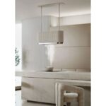 OTOČNA KUHINJSKA NAPA CIARKO DESIGN MONO W, KREMNA – otocna
