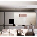 OTOČNA KUHINJSKA NAPA CIARKO DESIGN MONO W, ROŽNATO ZLATA – otocna roznato