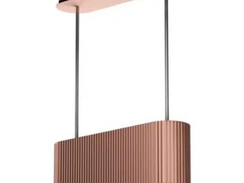 OTOČNA KUHINJSKA NAPA CIARKO DESIGN MONO W, ROŽNATO ZLATA