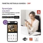 PAMETNA KAMERA EMOS GOSMART VRTLJIVA IP-110 CUBE – dodatni pogled 2