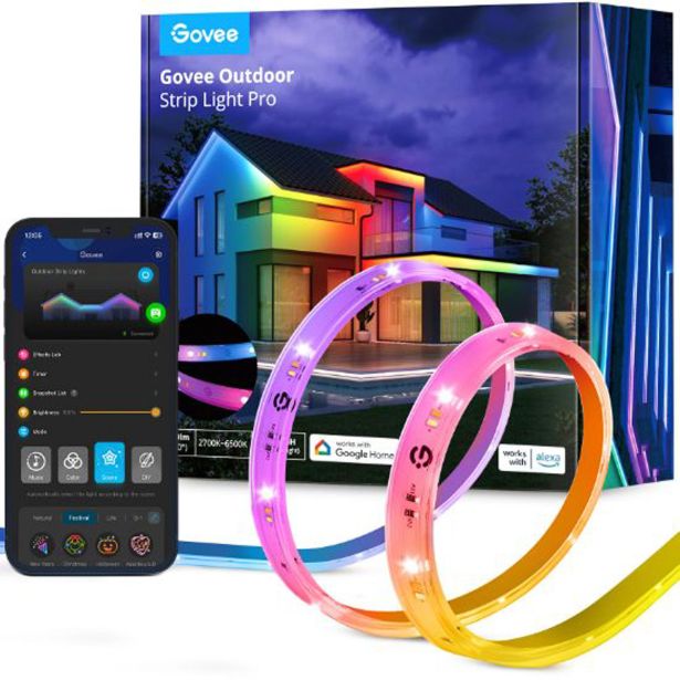 PAMETNI LED TRAK GOVEE PRO ZUNANJI 10M PAMETNI LED TRAK GOVEE PRO ZUNANJI 10M