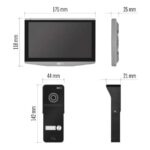 PAMETNI VIDEO DOMOFON EMOS GOSMART SET 7 IP-750A, WIFI – dodatni pogled 15
