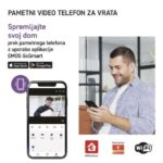 PAMETNI VIDEO DOMOFON EMOS GOSMART SET 7 IP-750A, WIFI – dodatni pogled 3