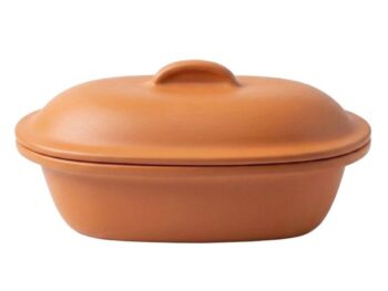PEKAČ / MODEL ZA PEKO 37X21 CM KERAMIČNI S POKROVOM PR001OT37