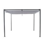 PERGOLA NATERIAL HORALI STEEL 300X300 ZLOŽLJIVA STREHA