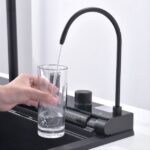 PIPA KUHINJSKA INTER CERAMIC SMART ZA KORITO 7567131MB ČRNA – crna