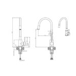 PIPA KUHINJSKA QUADRON MAGGIE ČRNA – crna