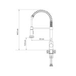 PIPA KUHINJSKA QUADRON SALMA ČRNA – crna