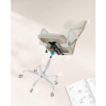 PISALNI STOL SONGMICS OBN034K01 ERGONOMSKI BEŽ – bez