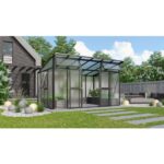 POLIKARBONATNI RASTLINJAK VITAVIA APHRODITE 11500 HKP 10MM, ČRNA – crna