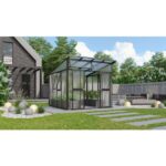 POLIKARBONATNI RASTLINJAK VITAVIA APHRODITE 7800 HKP 10 MM, ČRNA – crna