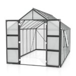 POLIKARBONATNI RASTLINJAK VITAVIA OLYMP 11500 HKP6MM ČRNA 254X257X448