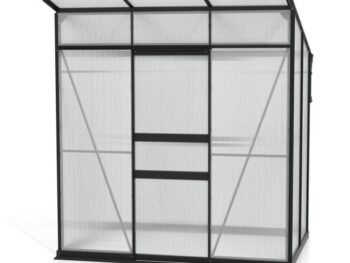 POLIKARBONATNI RASTLINJAK VITAVIA PALMA 3250 HKP 6 MM, ČRNA