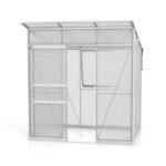 POLIKARBONATNI RASTLINJAK VITAVIA PALMA 3250 HKP 6 MM, ELOKSIRANO ALUMINIJ – dodatni pogled 1