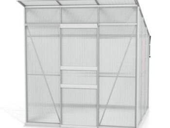 POLIKARBONATNI RASTLINJAK VITAVIA PALMA 4450 HKP 6 MM,BARVA ELOKSIRANO ALUMINIJ