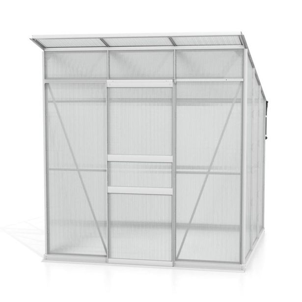 POLIKARBONATNI RASTLINJAK VITAVIA PALMA 4450 HKP 6 MM,BARVA ELOKSIRANO ALUMINIJ