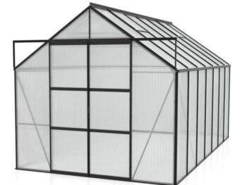 POLIKARBONATNI RASTLINJAK VITAVIA URAN 11500 HKP 4 MM ČRNA 246X257X445