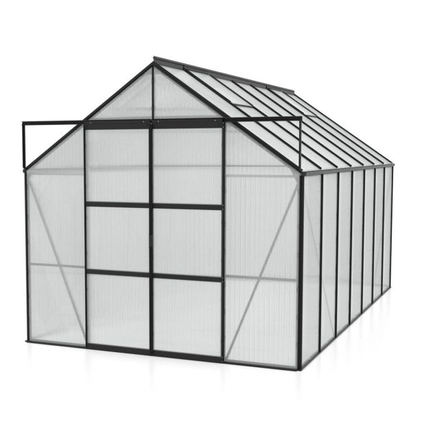 POLIKARBONATNI RASTLINJAK VITAVIA URAN 11500 HKP 4 MM ČRNA 246X257X445