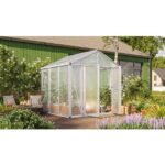 POLIKARBONATNI RASTLINJAK VITAVIA ZEUS COMFORT 6200 HKP10MM 258X242X250 – dodatni pogled 4