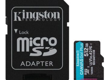 POMNILNIŠKA KARTICA KINGSTON MICRO SDXC 512GB SDCG4 /512GB CANVAS GO PLUS