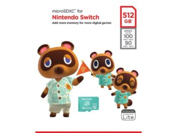 POMNILNIŠKA KARTICA SANDISK SANDISK NINTENDO MICROSD 512 GB