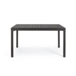 Raztegljiva miza PELAGIUS 135-270X90 antracit, izdelek je izdelan iz kakovostnega aluminija, prašno barvanega s poliestrskim premazom, ki zagotavlja sodoben